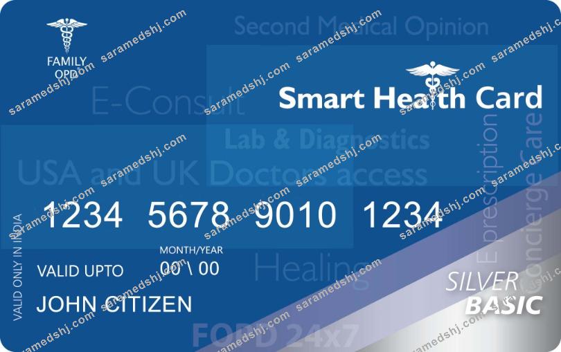 India Family OPD smart health card